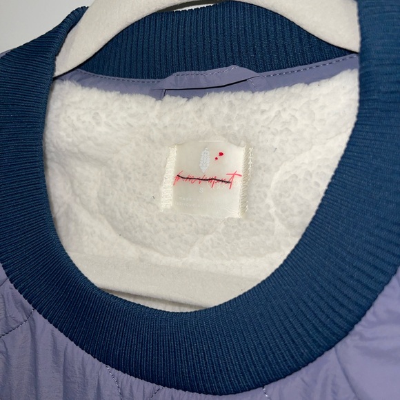 Free People Movement Drifter Quilted Crew Pullover, Size Small.. - Picture 7 of 7